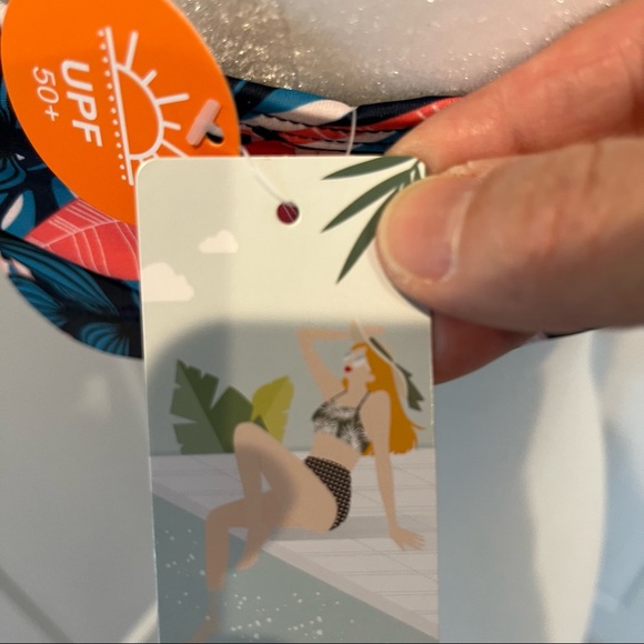 MyCharmo Swim Top Sz Lg - Picture 5 of 9